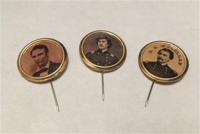 Ferrotype Stick Pins